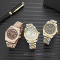 Hot sale mens watch stainless steel band quartz movement wrist watch